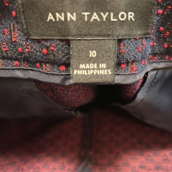 Ann Taylor Mid Rise Stretch Dress Pant - Picture 2 of 4